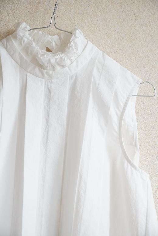 ECOLE DE CURIOSITES 无袖上衣背心(配可拆卸荷叶边领) 商品图3