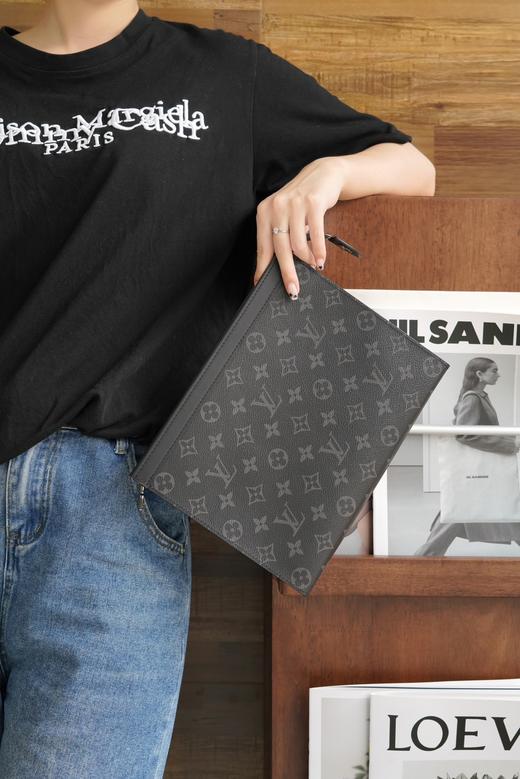 驴家-Pochette Voyage手拿包黑色/老花(JPH) 商品图10