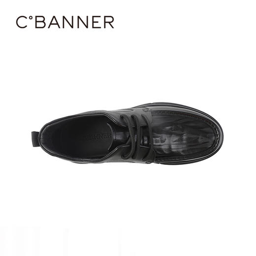 千百度冬季便捷极速真皮商务皮鞋柔感鞋男鞋A25559786 商品图2