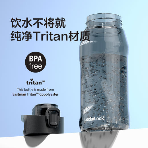 乐扣乐扣（LOCK&LOCK）一键式运动水壶水杯Tritan材质ABF925/926 商品图2