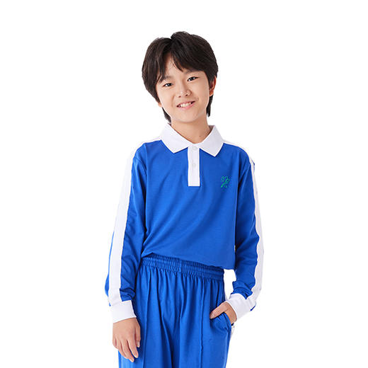 【安奈儿&雅兰特】深圳校服男女童小学秋运上衣&拉链长裤秋季安奈儿童装CM536189&CG531983&CB531984 商品图4