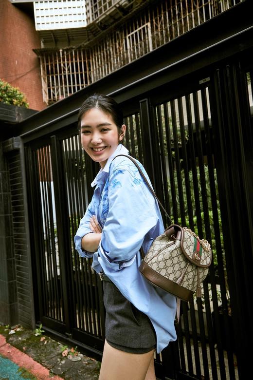 古驰  Ophidia mini背包 书包搭配上手提金属链条，朋克风不就来了吗  手提包 双肩包 （LZ） 商品图9