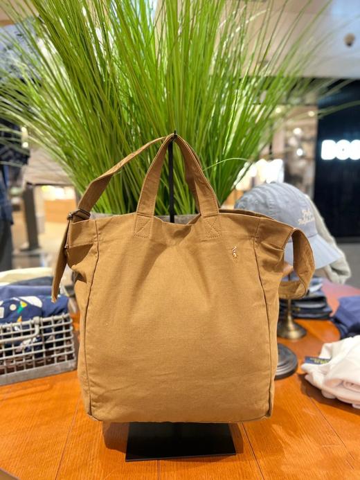 R L拉*新款经典款帆布购物托特包 商品图12