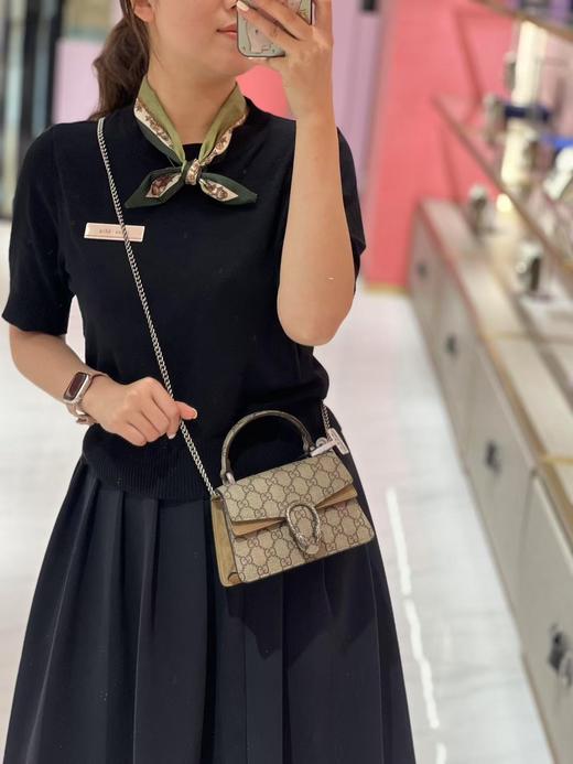 古驰 酒神系列迷你手提包（MM） 商品图4