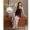 可人儿带bra睡衣夏季凉感莫代尔女士吊带阔腿长裤可外穿家居服 商品缩略图0