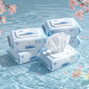 洁云湿巾 EDI纯水湿纸巾80抽*5包 搭配卫生纸 带盖抽纸眼镜清洁 商品缩略图6