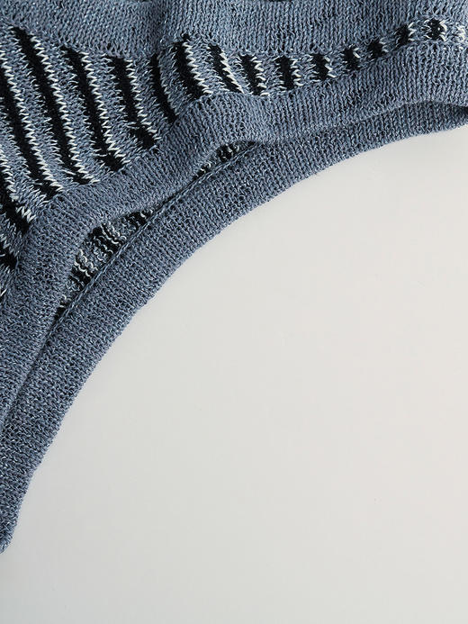 2025秋装新款条纹针织吊带背心 商品图3