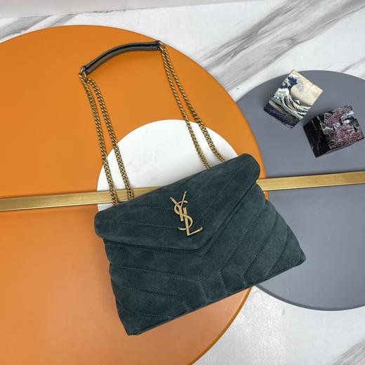 圣罗兰-kate正反两用麂皮&平纹皮 链条包 多色可选（LZ） 商品图3