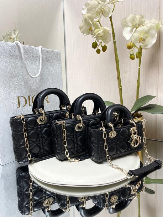 迪奥-LADY D-JOY 手袋【羊皮藤格纹】（LZ） 商品图1