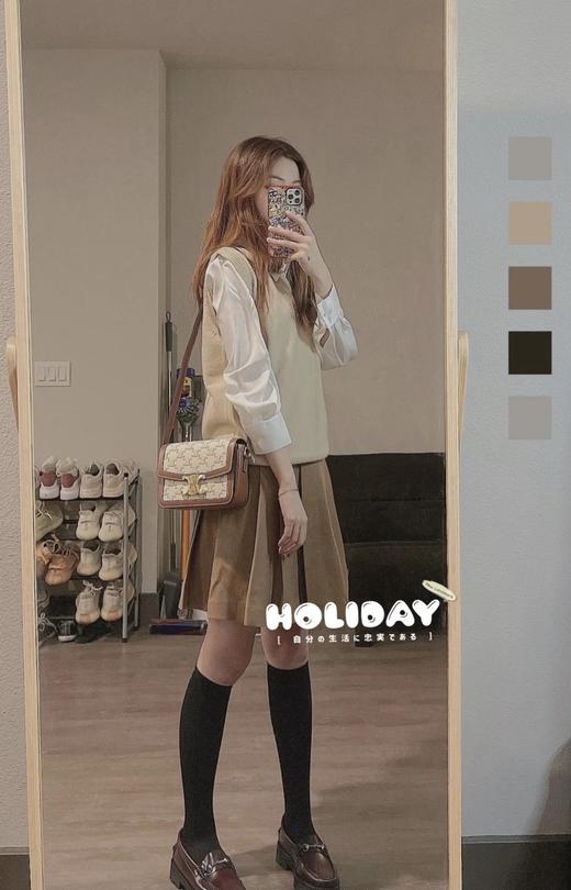 赛琳-金色锁扣凯旋门老花印花可调节肩带 牛皮革包边 腋下包单肩斜挎包 男女同款情侣款（LZ） 商品图6