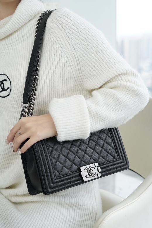 香奈儿-Leboy正品皮大球纹 鱼子酱（LZ） 商品图3