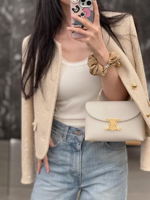 赛琳 凯旋门 Teen Nino新款凯旋门收袋手拿斜挎包 满满高级感（LZ） 商品图9