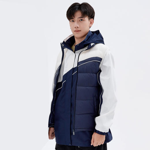 【安奈儿&雅兰特】深圳校服男女童羽绒马甲冬季新款安奈儿童装CM542144 商品图2