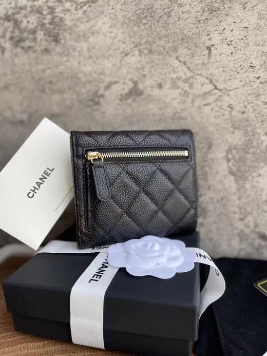 香奈儿  鱼子酱 钱包卡包 金扣 （EJ*MM） 商品图5