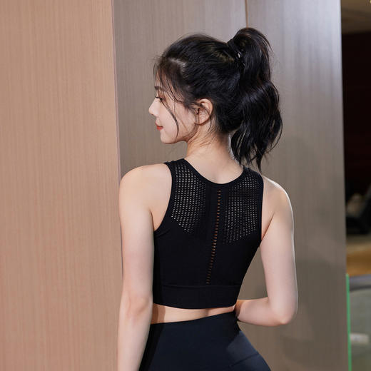 热卖！【超值2件装】AILISCOCO 镂空提花防震运动内衣 舒适透气 商品图5
