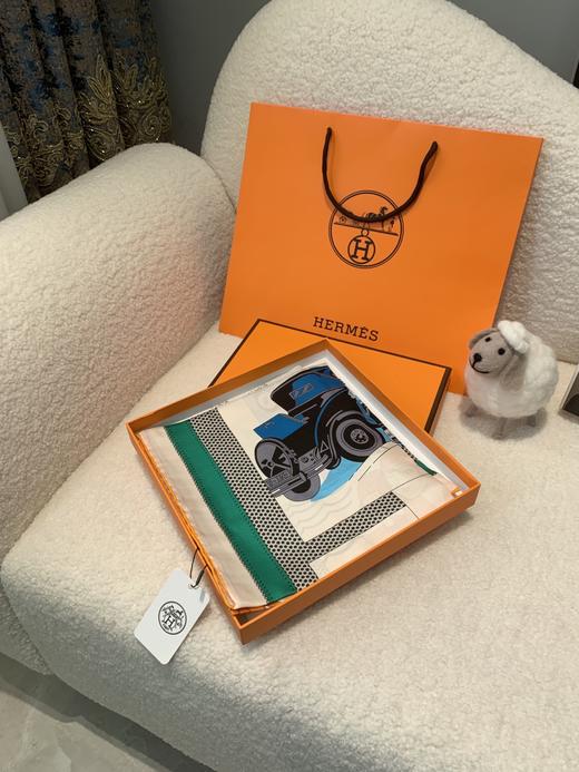 爱马仕围巾 专柜爆款立体呈现图案纹路实物档次极高（EJ*MM） 商品图2