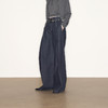 lost in echo2025早秋新款休闲低腰无腰头阔腿显瘦及地直筒牛仔裤 商品缩略图0