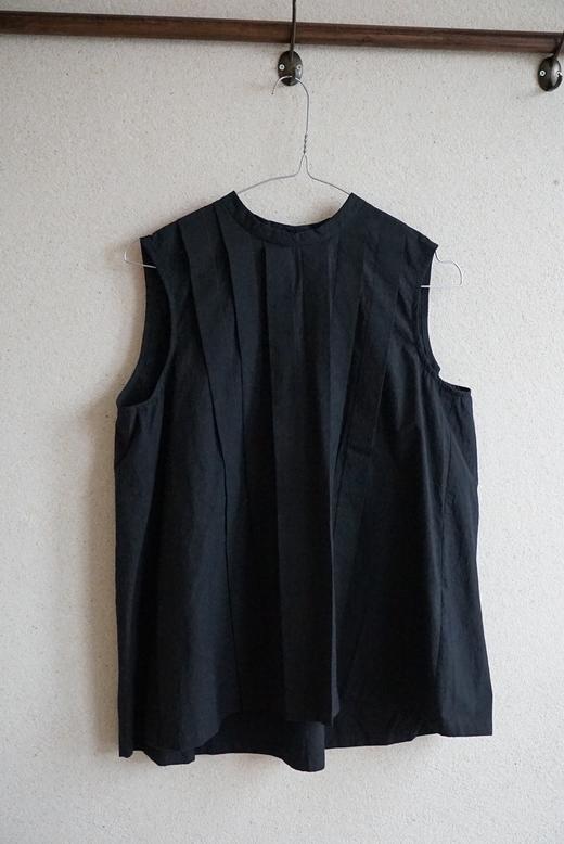 ECOLE DE CURIOSITES 无袖上衣背心前有宽褶 商品图4