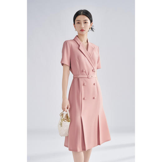 【气质西装裙】女秋季时尚通勤知性修身显瘦连衣裙高级感4117 商品图0