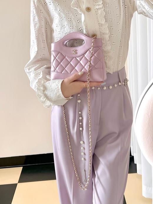 香奈儿  24s 春夏 Nano31Bag   手提包  斜跨包 （LZ） 商品图6