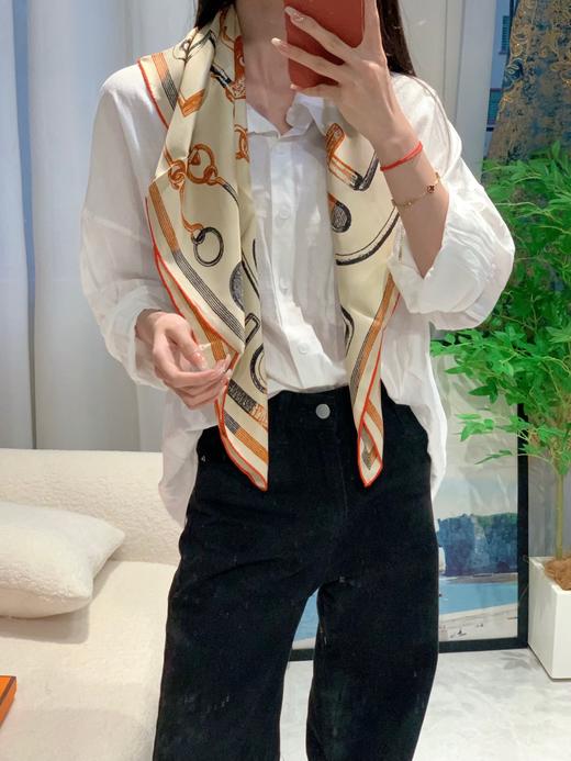 爱马仕的经典围巾（EJ*MM） 商品图6