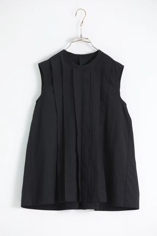 ECOLE DE CURIOSITES 无袖上衣背心前有宽褶 商品图0
