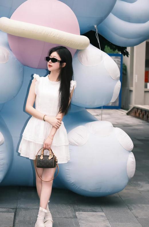 GZ124-驴家Speedy Nano 经典老花枕头包单肩斜挎手提包 迷你（GZ*MM） 商品图5