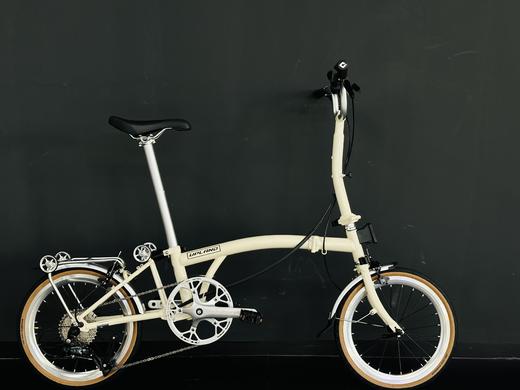 UPLAND S7三折叠城市通勤 入门舒适型自行车9速16寸 12.5kg 商品图6