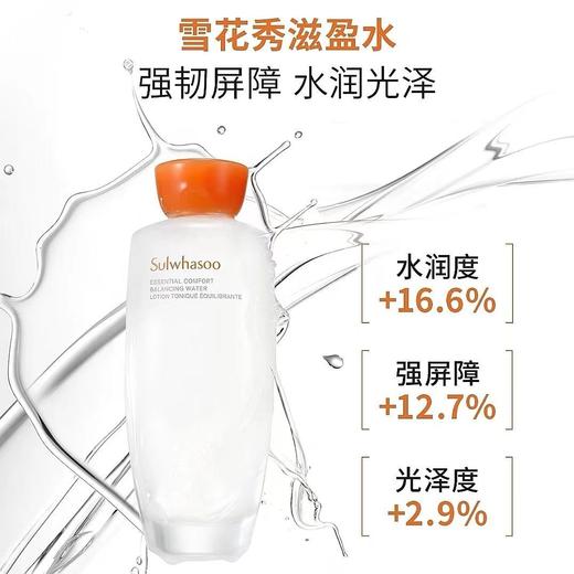 雪花秀水乳套装滋盈肌本润颜改善暗黄保湿抗初老舒缓修护淡化细纹效期26年7月 商品图3