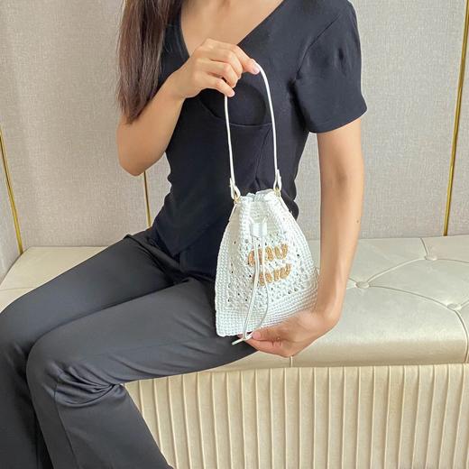 缪缪 5ND016新品福袋编织包（MM） 商品图5