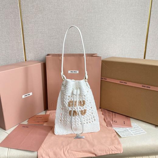 缪缪 5ND016新品福袋编织包（MM） 商品图3