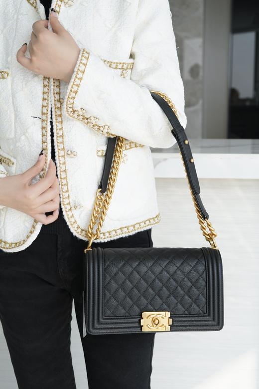 香奈儿-Leboy正品皮大球纹 鱼子酱（LZ） 商品图8