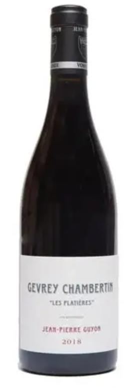 Jean-Pierre Guyon Gevrey-Chambertin Les Platieres古咏酒庄热夫雷香贝丹帕蒂耶园干红葡萄酒2019【Y】【会员价1190】