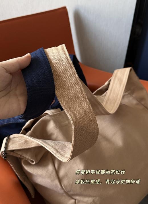 R L拉*新款经典款帆布购物托特包 商品图4