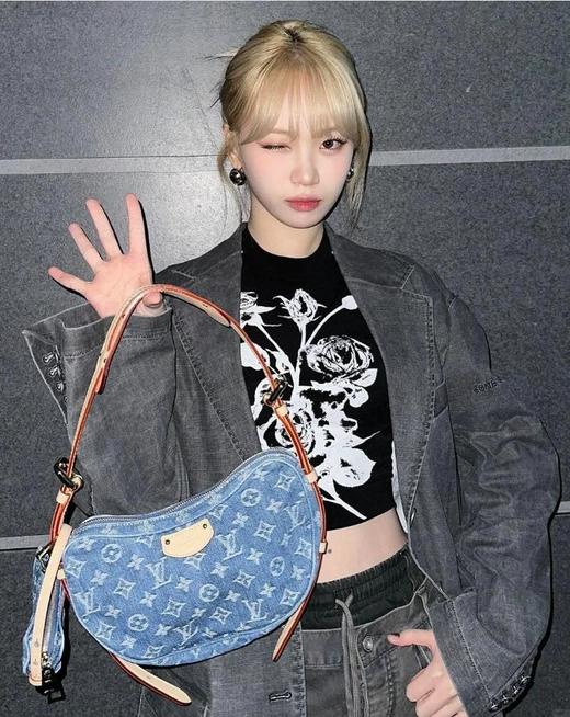 驴家  Croissant丹宁布牛仔可颂包(JPH) 商品图1