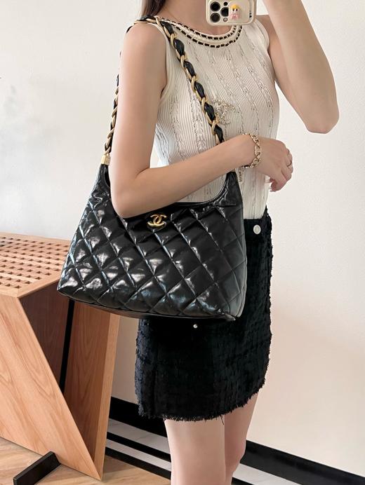 香奈儿 24a手工坊 hobo流浪腋下包（LZ） 商品图7