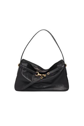 缪缪 手提包黑色石楠木两色大小号可选（LZ*MM）