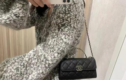 香奈儿 多色双尺寸！皮穿链手柄手机包，第一眼看到就深深爱上！（LZ） 商品图8