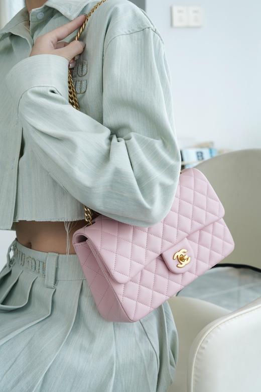 香奈儿- 23S 山茶花调节扣 cf小号 樱花粉 正品皮（LZ） 商品图7