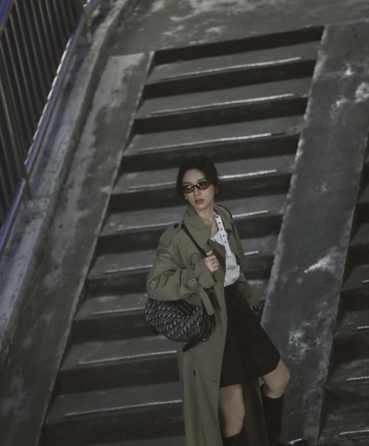 迪奥 D-Journey 手袋 饭盒包 老花配皮（CB） 商品图12