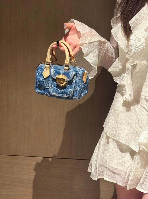 驴家Nano Speedy 牛仔布手袋 (JPH) 商品图2