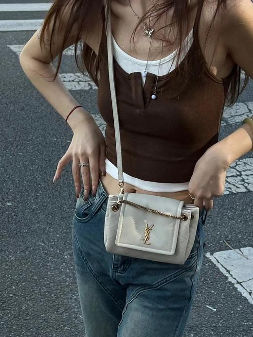 圣罗兰-新款mini nolita 肩背斜跨包（LZ） 商品图5