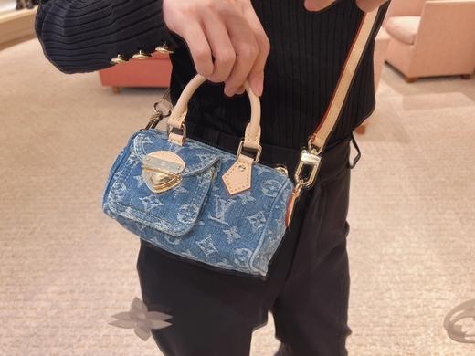 驴家Nano Speedy 牛仔布手袋 (JPH) 商品图4