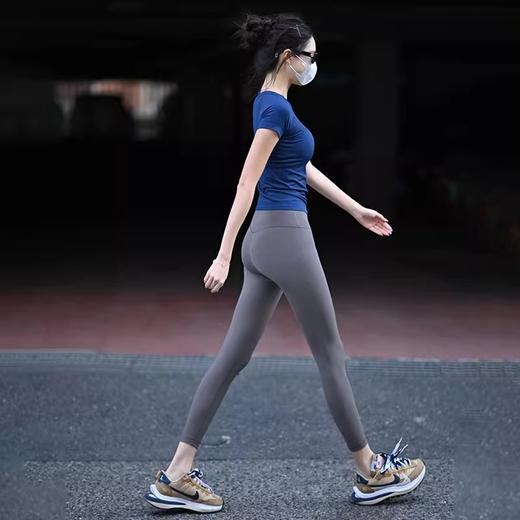 Gymicon能量符号 新款短袖运动上衣瑜伽服健身跑步速干紧身透气训练户外无缝TYASY2517 商品图3