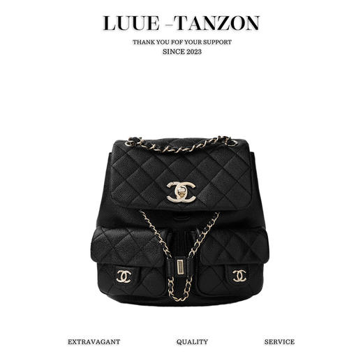 香奈儿- 23P新款 Duma双肩 牛皮  四色双尺寸（LZ） 商品图0