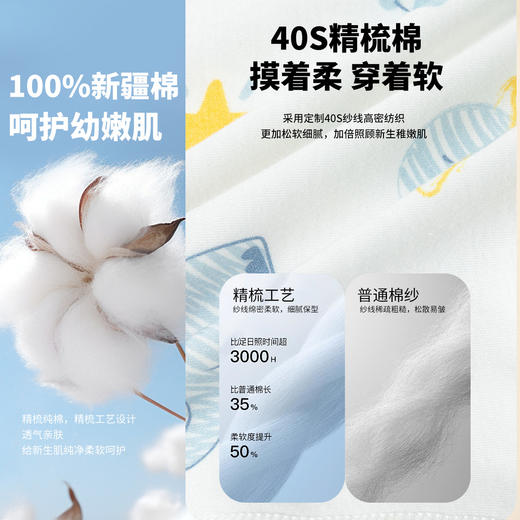 贝贝怡前开连体衣ZB3EL008 商品图3