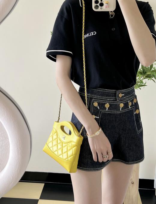 香奈儿 24s 新色 横款31bag nano斜跨手拿包 五色可选 油蜡小羊皮（LZ） 商品图11