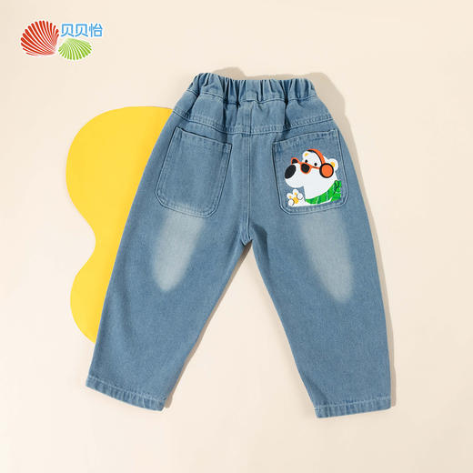 贝贝怡牛仔长裤ZB3EK030 商品图8