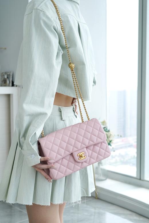 香奈儿- 23S 山茶花调节扣 cf小号 樱花粉 正品皮（LZ） 商品图9