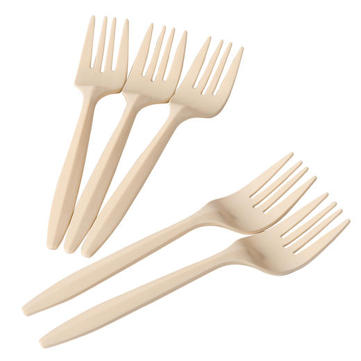 【批发】美丽雅玉米淀粉基厚韧餐叉 商品图1